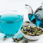 dried butterfly pea flower tea