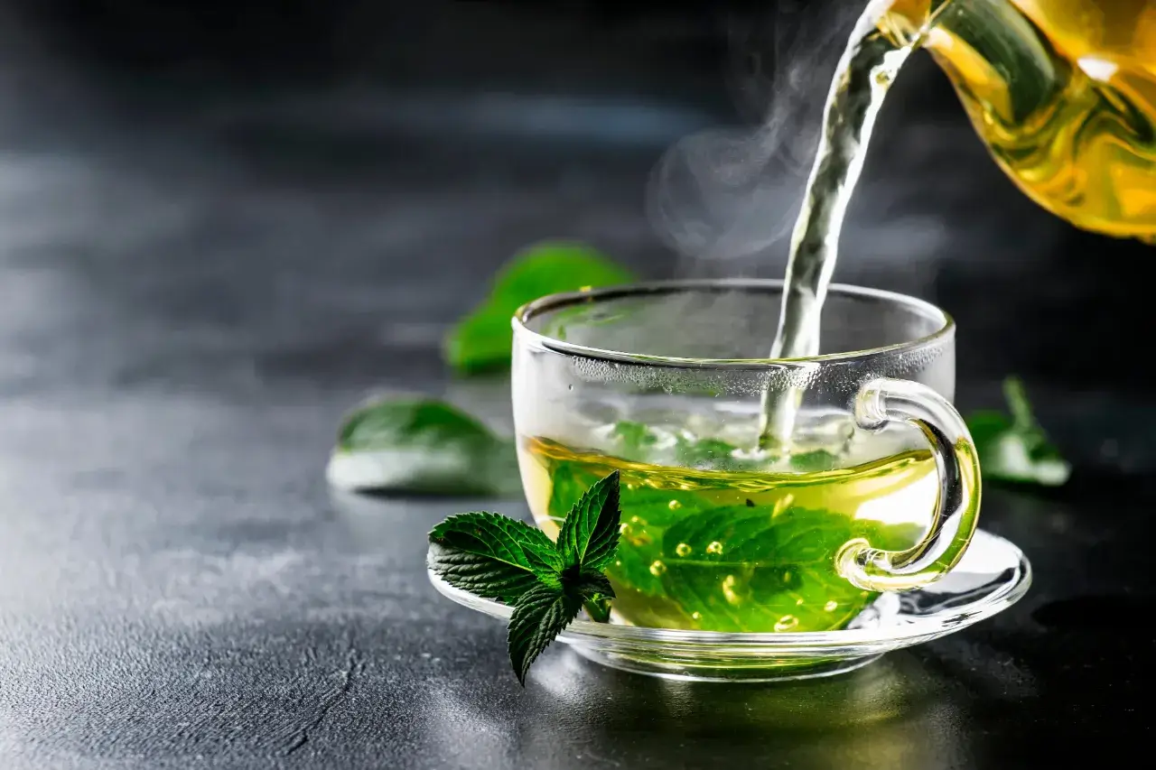 lavender and mint tea