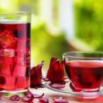 berry hibiscus iced tea