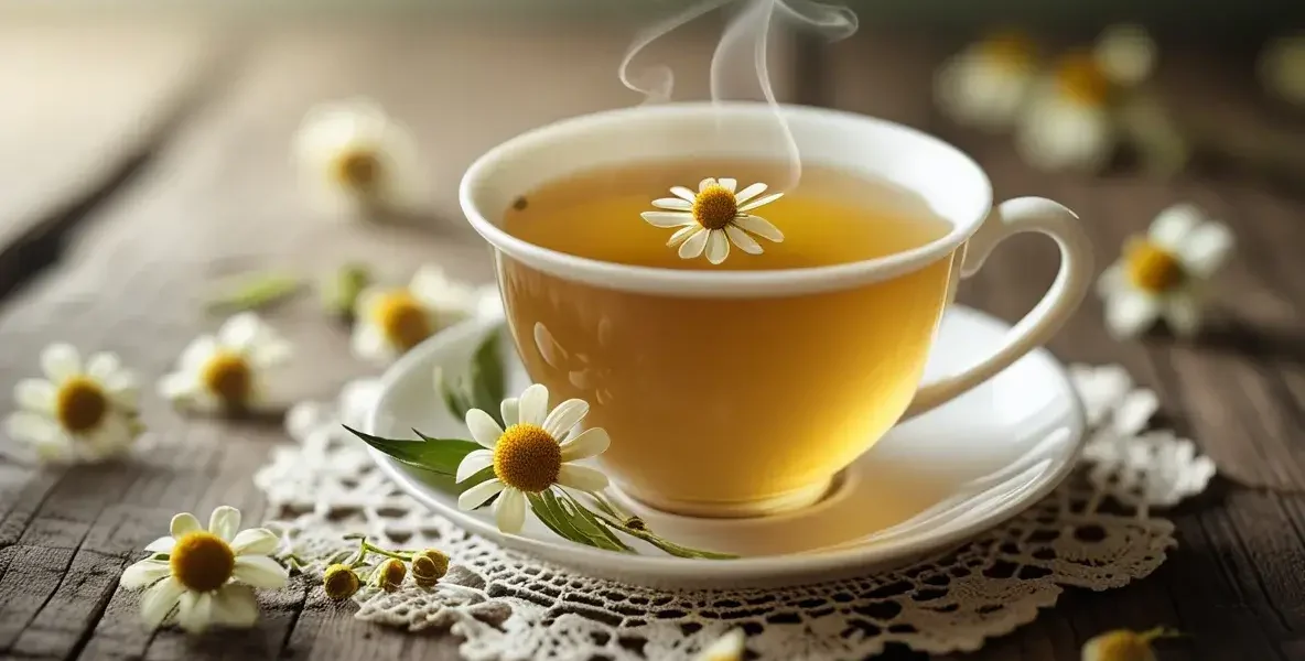 chamomile tea to lighten hair