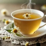chamomile tea to lighten hair