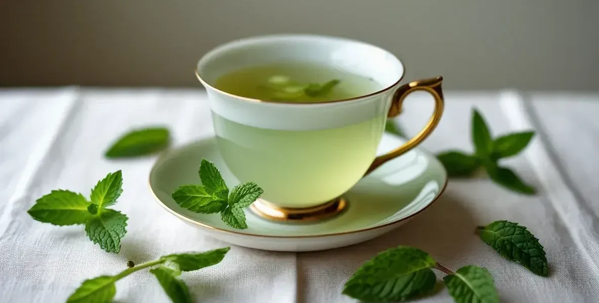 does peppermint tea break a fast