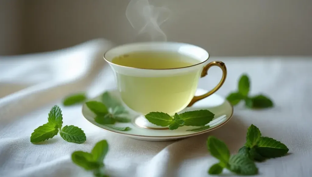 health benefits of peppermint tea during fasting
