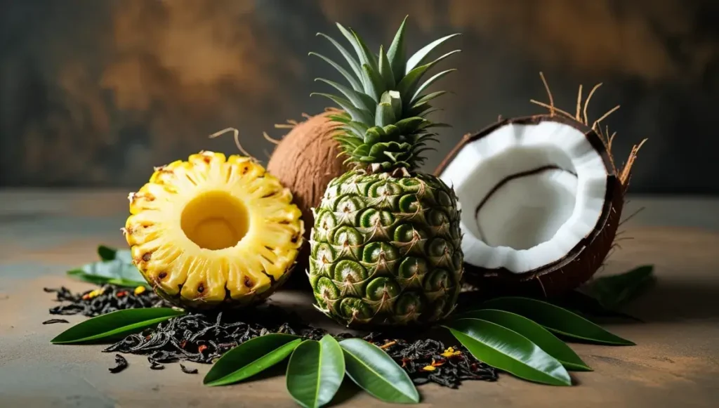pineapple coconut pu erh