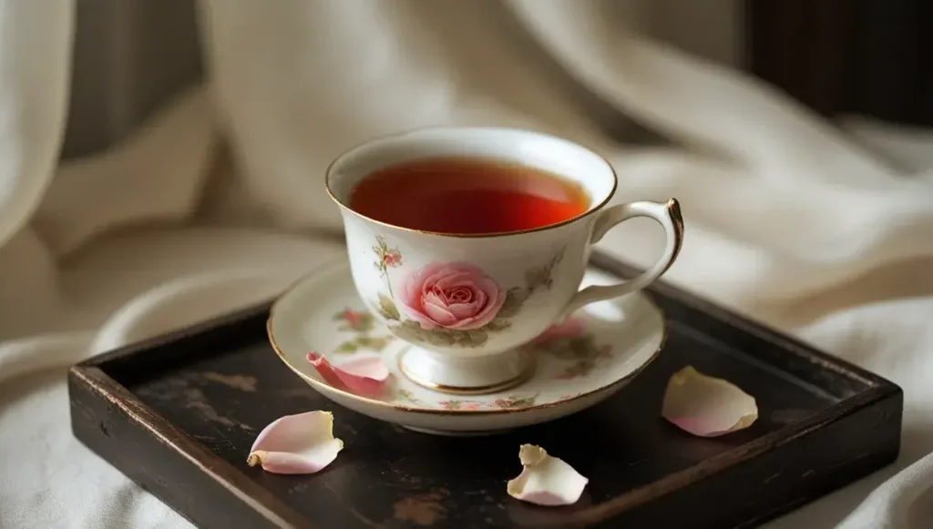 rose petal pu erh