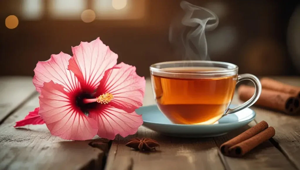 serving suggestions for hibiscus and cinnamon tea