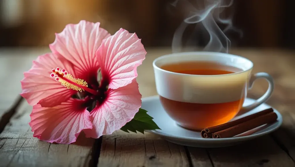 storing and reheating hibiscus and cinnamon tea