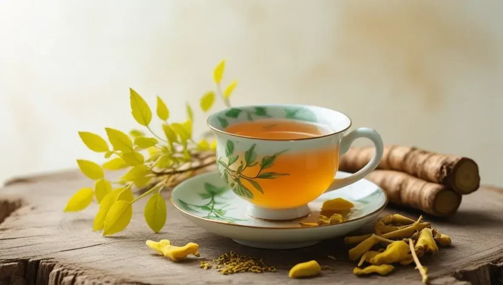 unveiling the anti-inflammatory power of yellow root tea