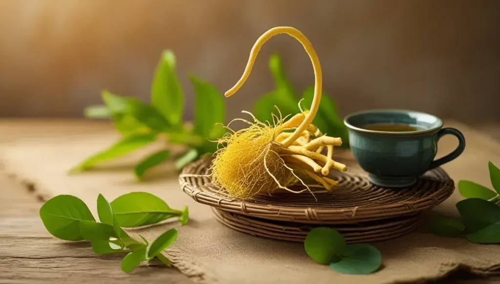 yellow root tea for skin and oral health