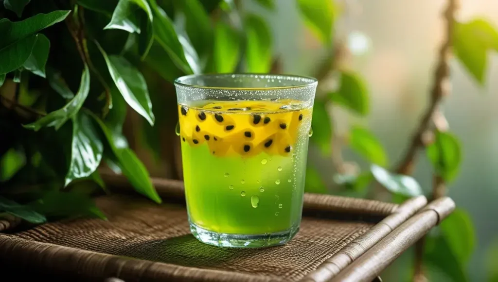 crafting your own passion fruit green tea