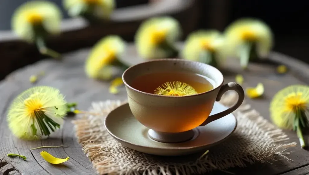 dandelion tea's impact on digestive wellness