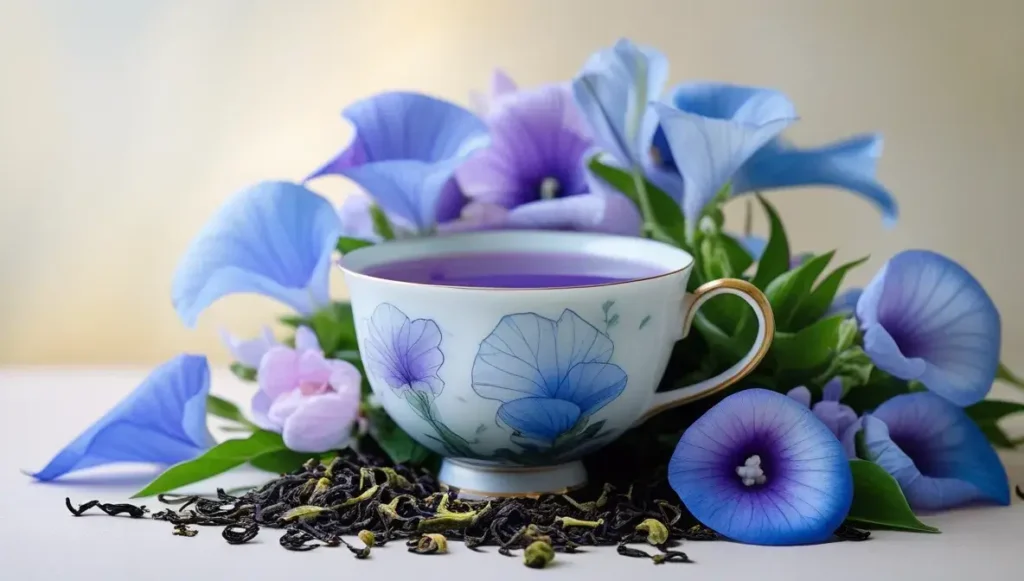 how to brew and experiment with butterfly pea tea