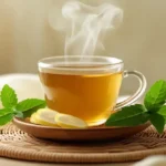 lemon balm ginger tea