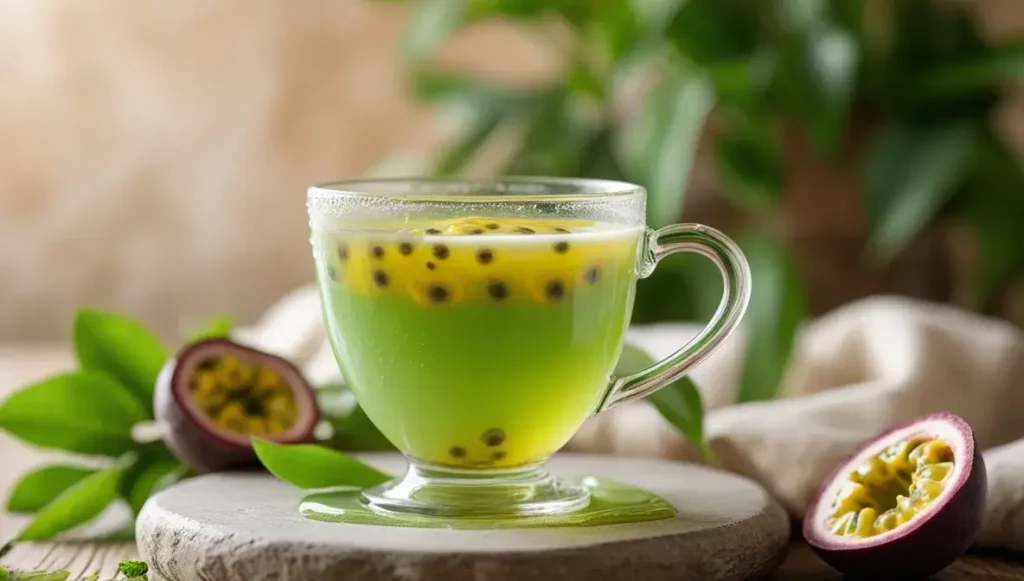 pairing your passion fruit green tea
