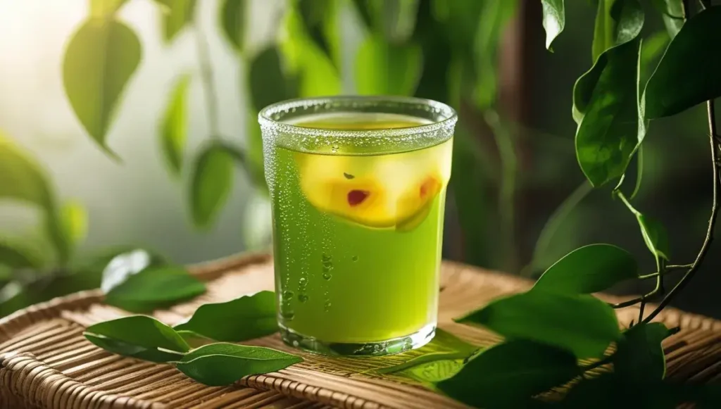 the allure of passion fruit green tea at 85 degrees