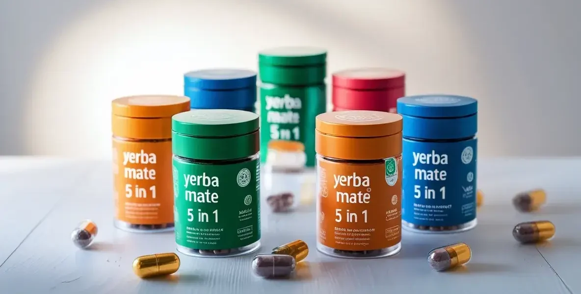 yerba mate 5 in 1 capsules