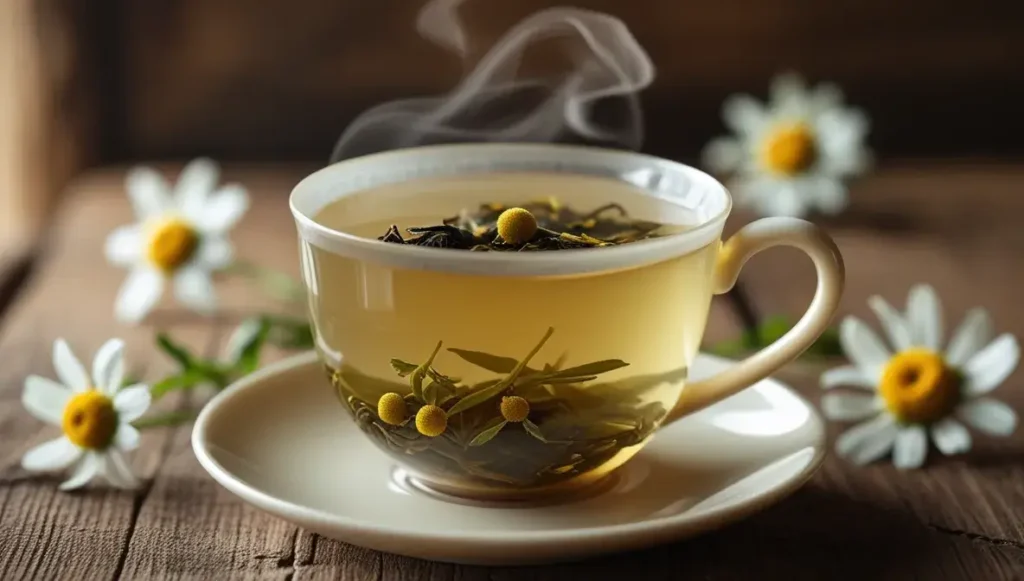 chamomile tea supports immune system function