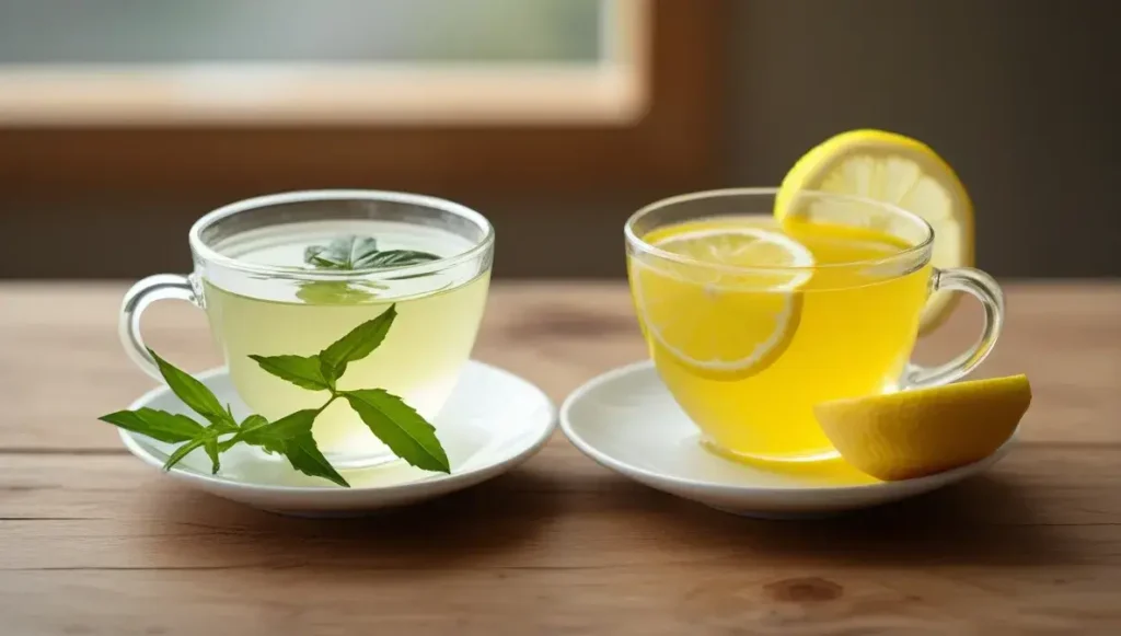 flavor profiles a detailed comparison of lemon balm tea and lemon tea