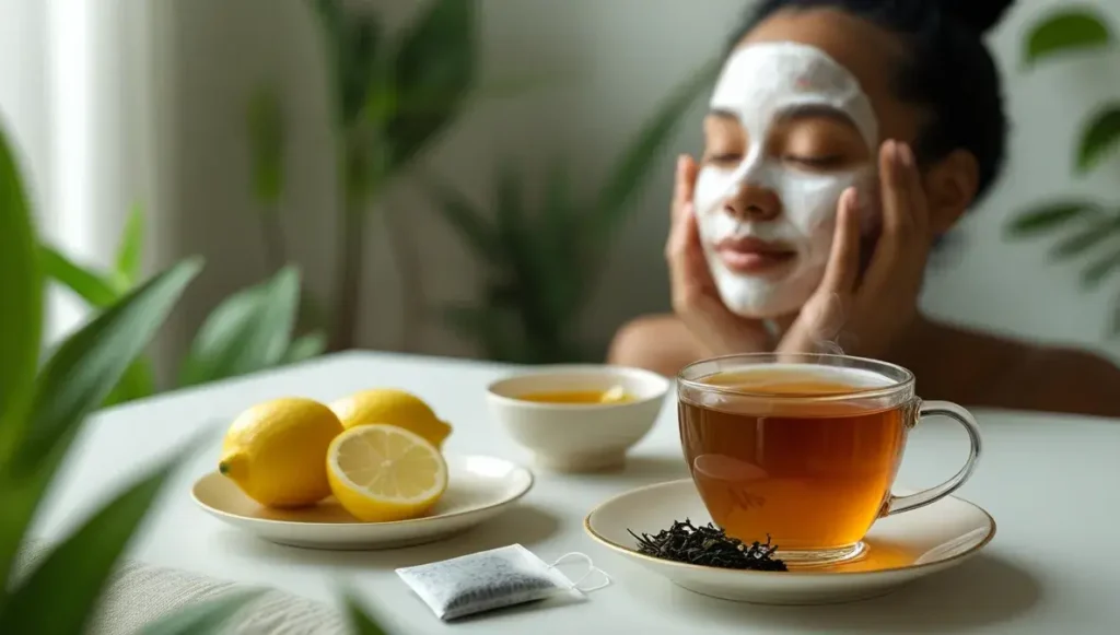 specific teas beneficial for acne