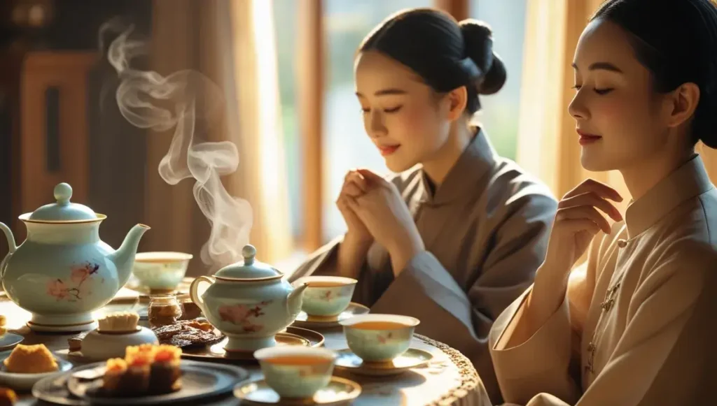 tools and etiquette in traditional tea ceremonies