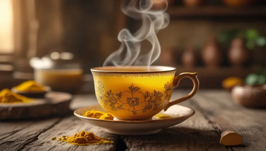 turmeric tea for cardiovascular health