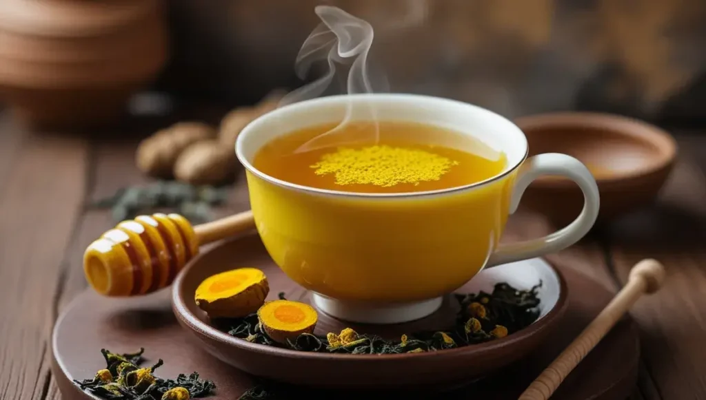 turmeric tea’s anti-inflammatory power
