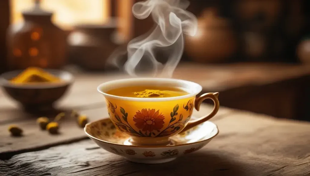 turmeric tea’s potential in disease prevention