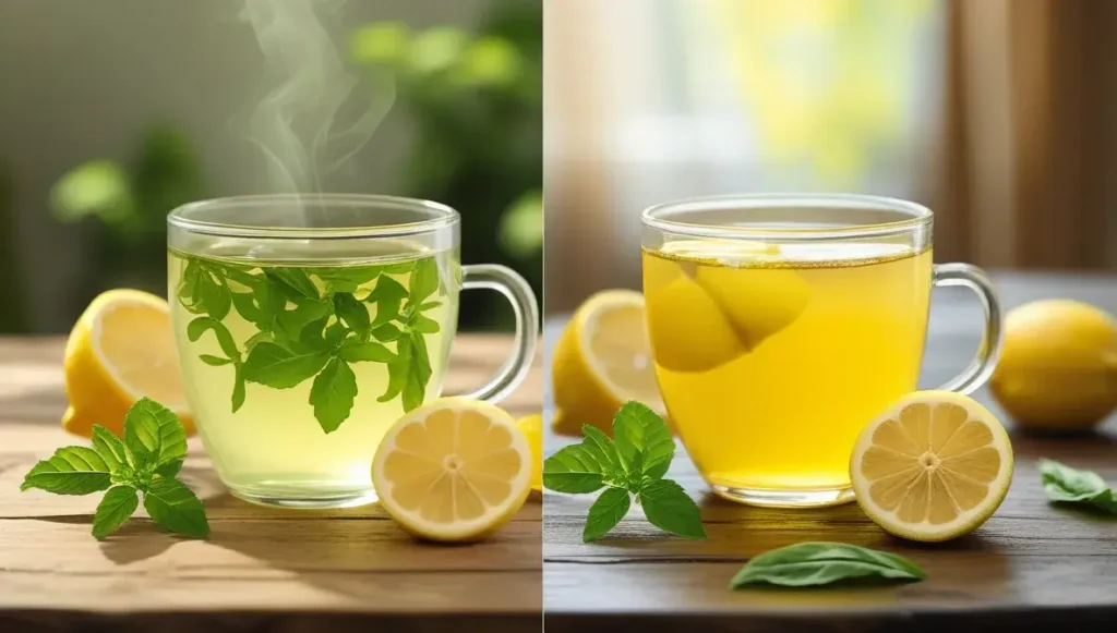understanding the core ingredients of lemon balm tea and lemon tea
