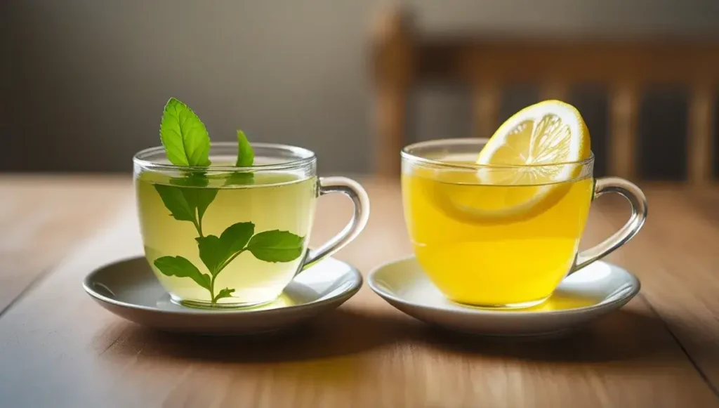 when to choose which brew lemon balm tea or lemon tea