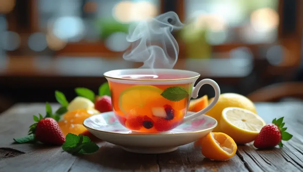 berry blends for tart fruit tea sweetness