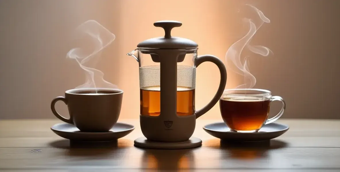 brew tea coffee plunger 350ml