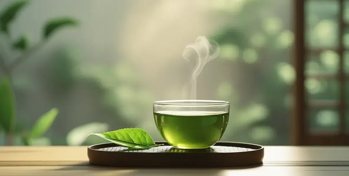 green tea 6 hours before bed