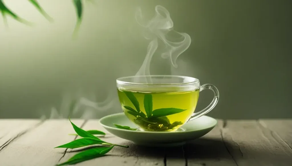 green tea’s beneficial compounds