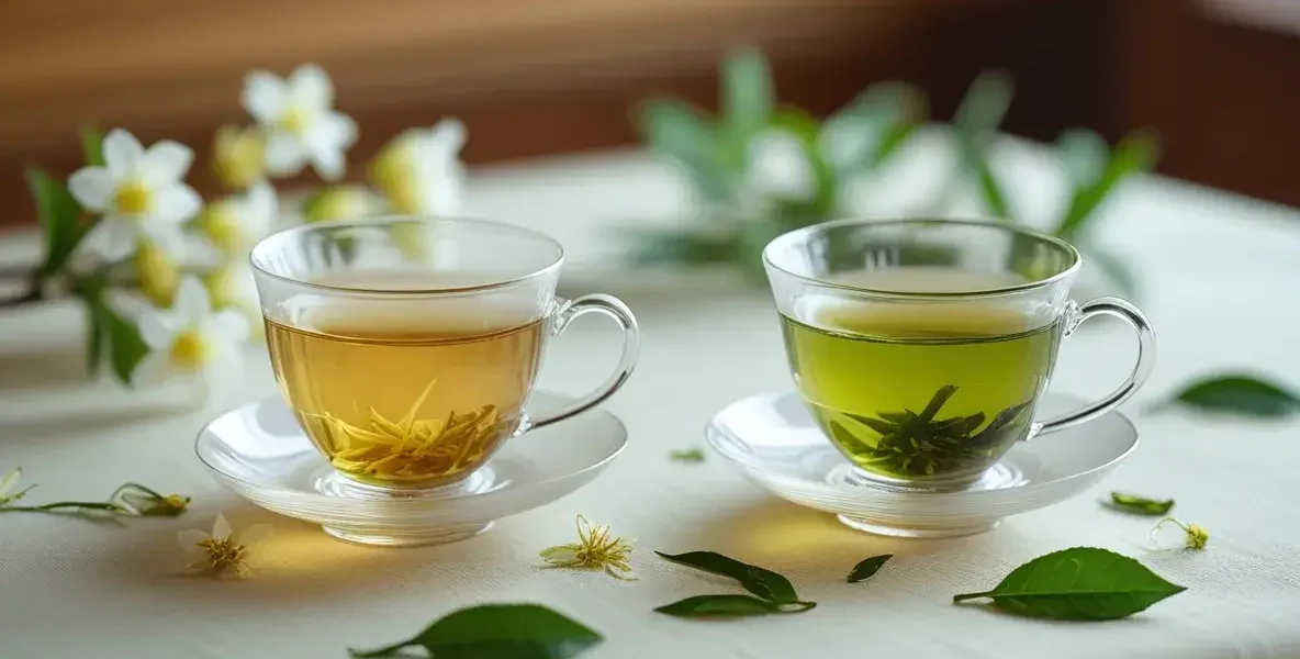 jasmine tea vs green tea benefits