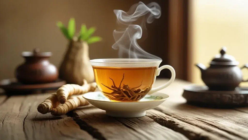 what is ginseng tea and how is it made