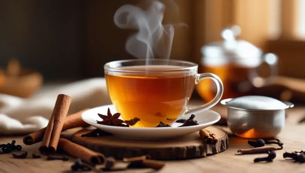 what is spiced tea and where did it come from