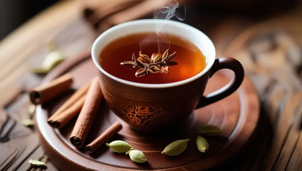 crafting starbucks-style chai tea latte with tea bags