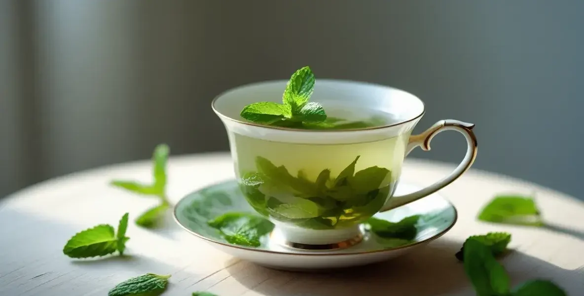 mint tea recipe with fresh mint
