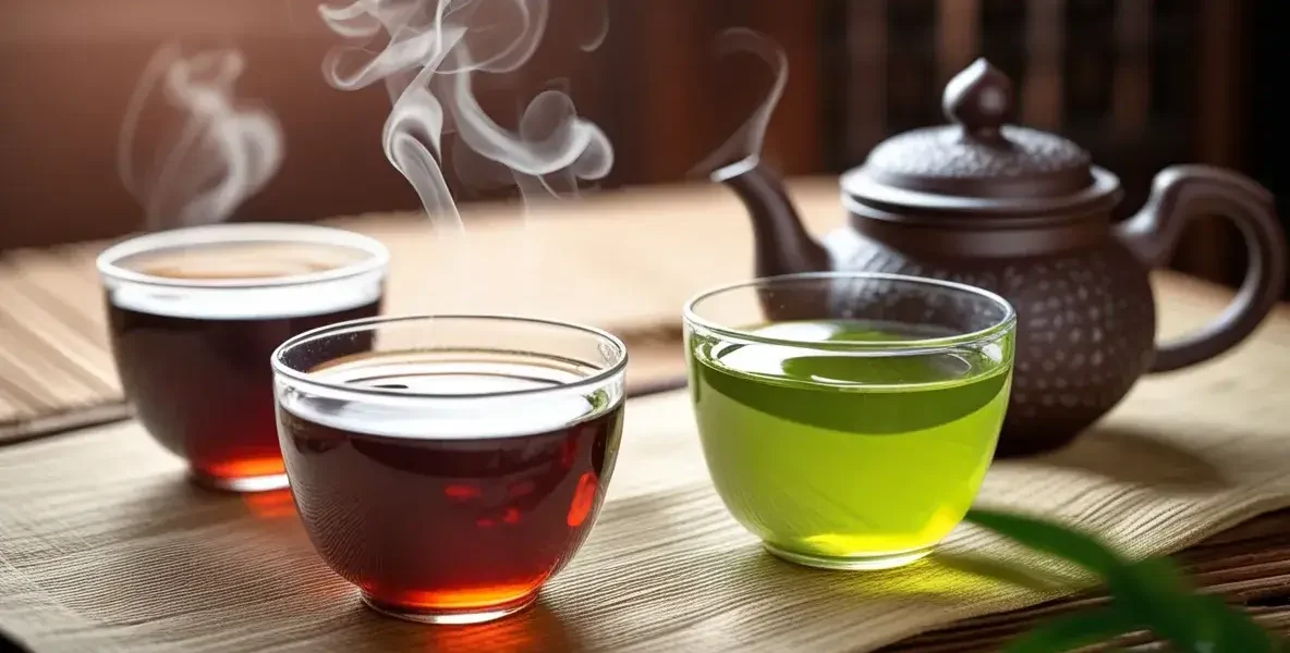 pu erh tea vs green tea