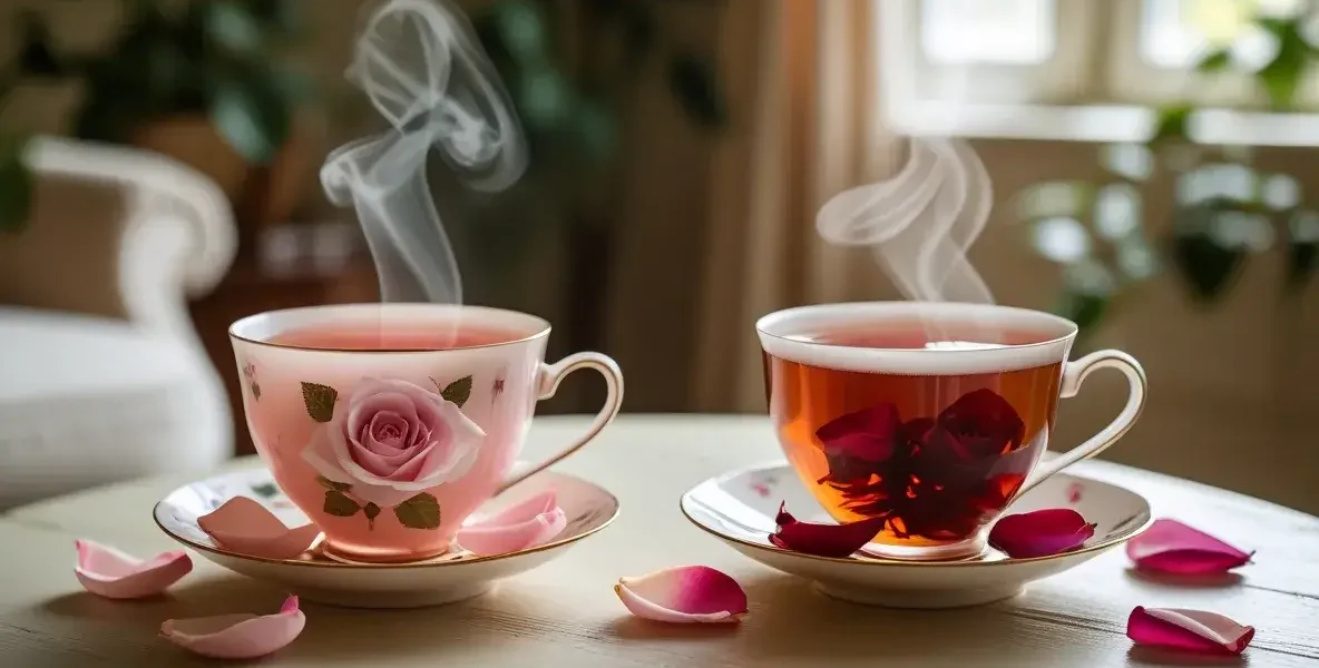 rose tea vs rosehip tea