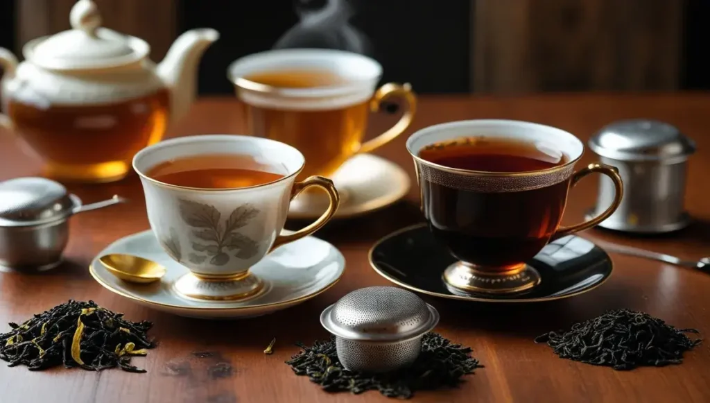 what makes earl gray and black tea different