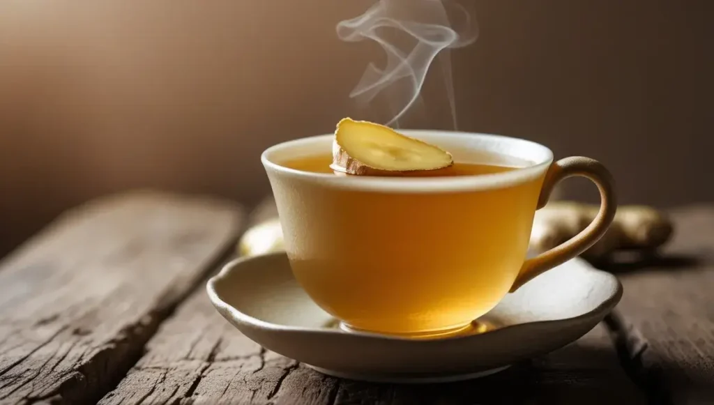 why ginger tea might be the gentle, proven fix for heartburn
