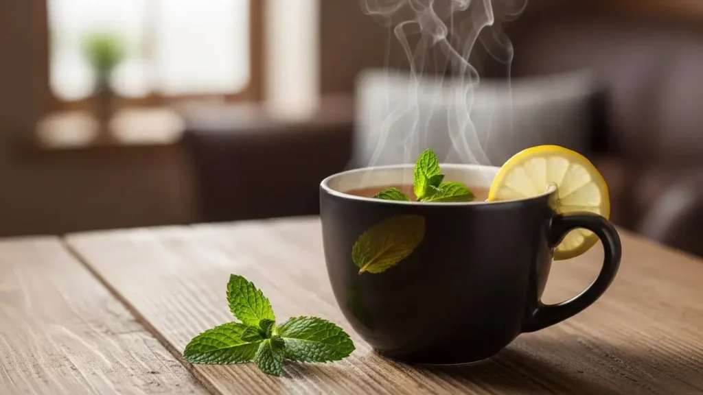 can peppermint tea help with an upset stomach
