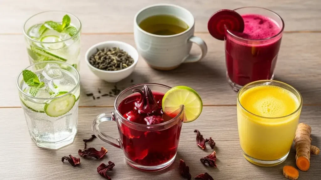 hibiscus tea vs. other health-boosting beverages