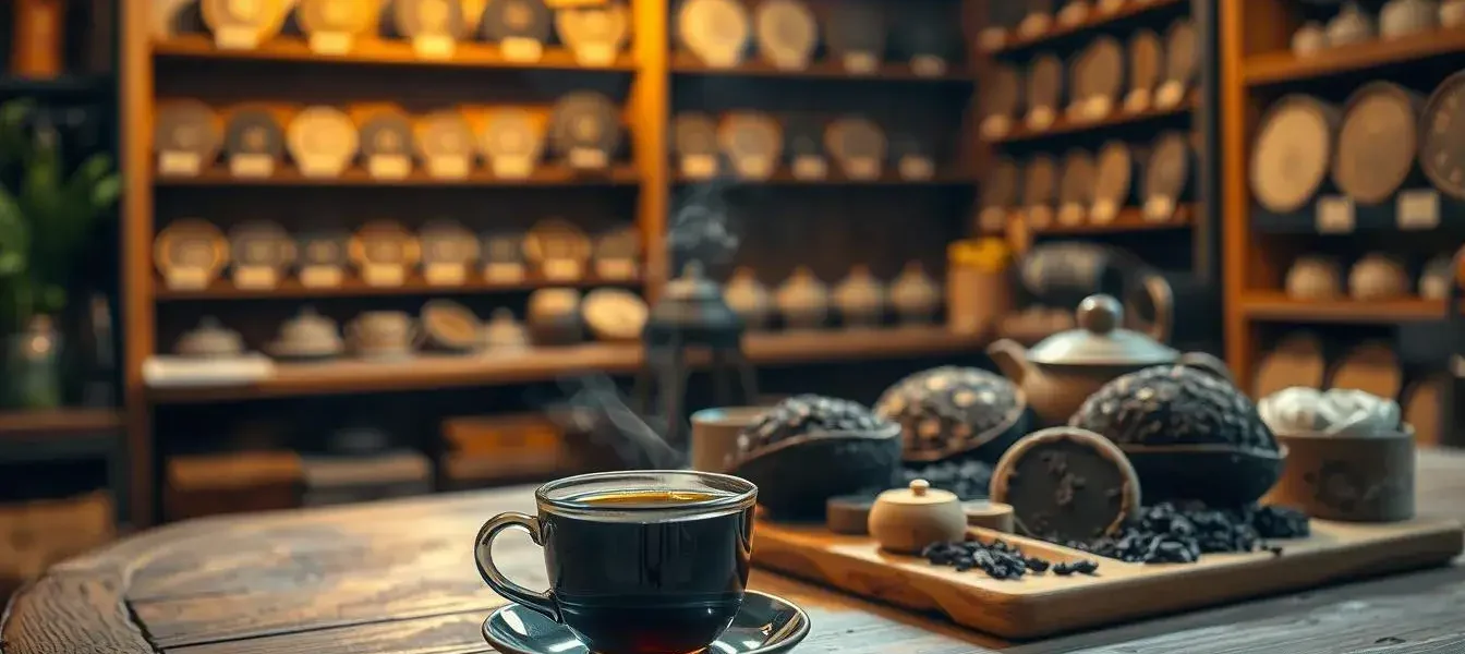 pu erh tea green or black