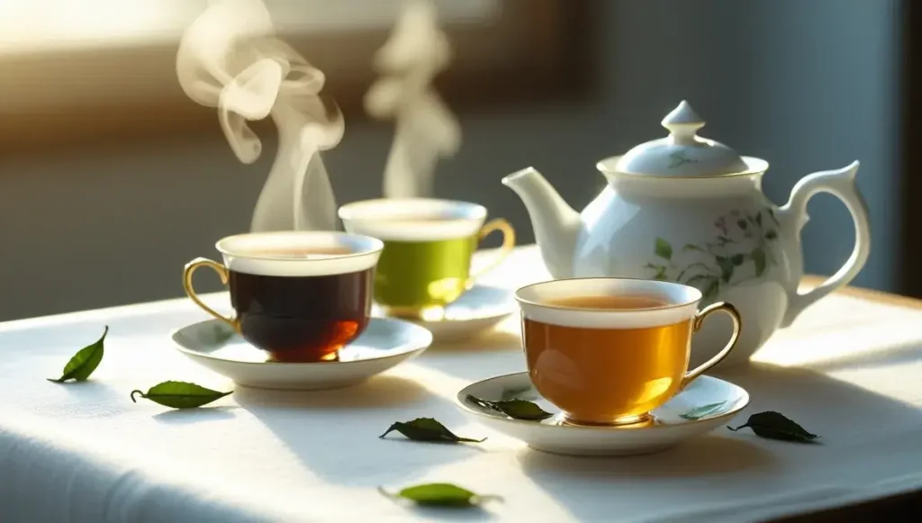 understanding caffeine differences between black tea and green tea