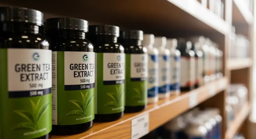 where to buy trusted green tea 500 mg supplements