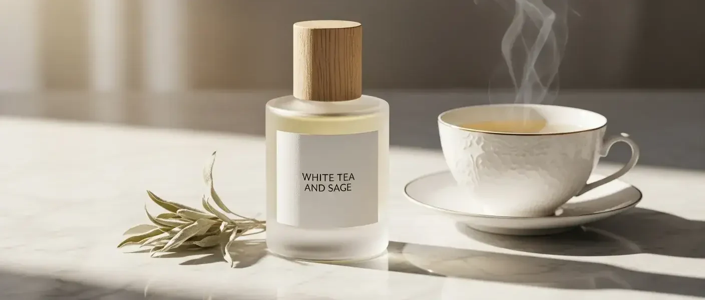 white tea and sage perfume