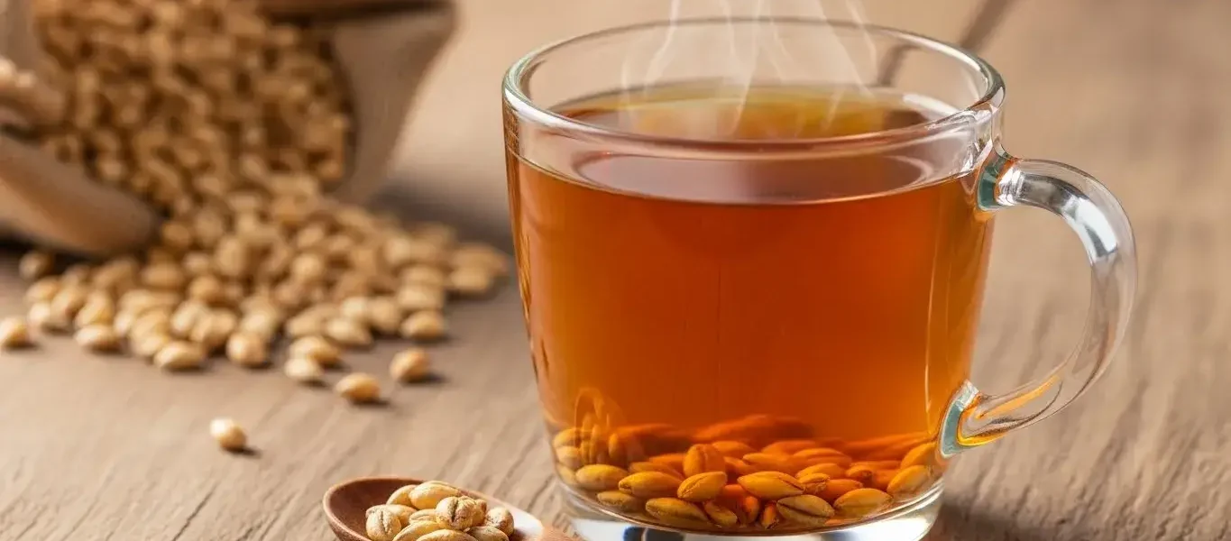 barley tea calories 1 cup