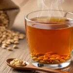 barley tea calories 1 cup
